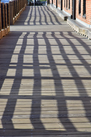 on the riverwalk