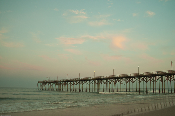 twilight pier
