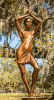 Dancer in bronze