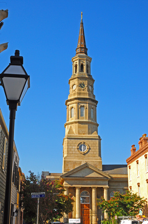 Charleston Church steeple