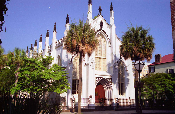 Church view in Charleston