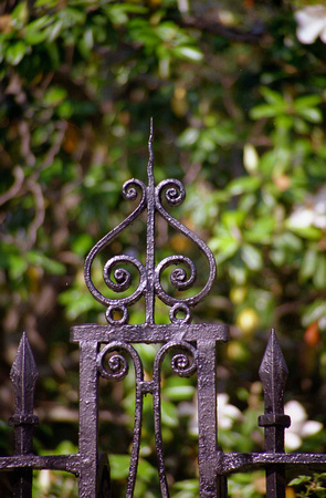 Iron gate detail