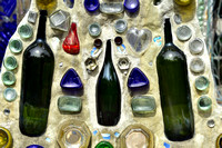 bottle facade at Airlee Gardens