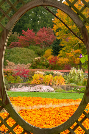 Biltmore Garden in Fall